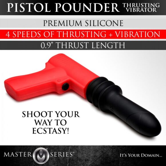 Pistola Pounder Thrusting Vibrator - Image 2