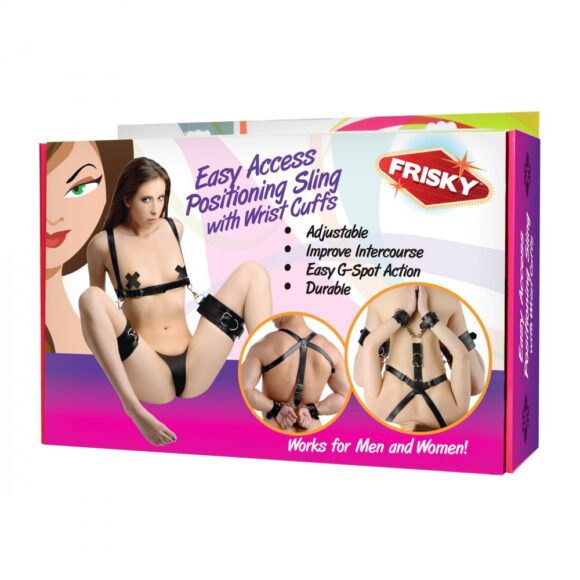 Easy Access Thigh Sling With Wrist Cuffs - Image 4