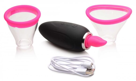 Lickgasm Mini 10X Silicone Licking and Sucking Stimulator - Image 6